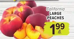 Cermak Fresh Market California LARGE PEACHES offer