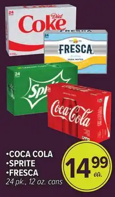 Cermak Fresh Market COCA COLA • SPRITE • FRESCA offer