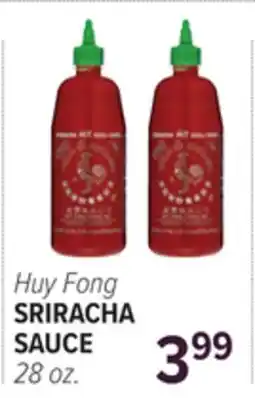 Cermak Fresh Market Huy Fong SRIRACHA SAUCE offer