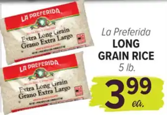 Cermak Fresh Market La Preferida LONG GRAIN RICE offer