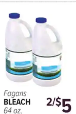Cermak Fresh Market Fagans BLEACH offer