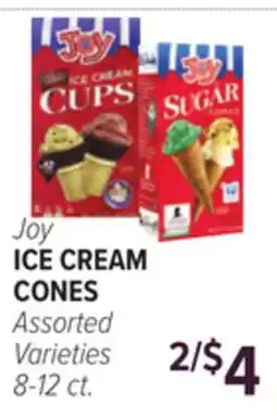 Cermak Fresh Market Joy ICE CREAM CONES offer