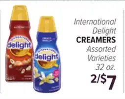 Cermak Fresh Market International Delight CREAMERS offer