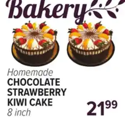 Cermak Fresh Market Homemade CHOCOLATE STRAWBERRY KIWI CAKE offer