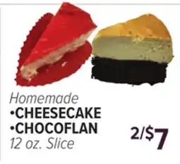 Cermak Fresh Market Homemade CHEESECAKE • CHOCOFLAN offer