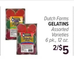 Cermak Fresh Market Dutch Farms GELATINS offer