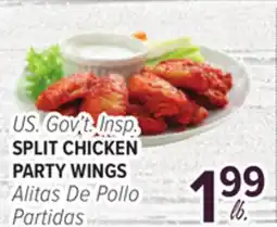 Cermak Fresh Market U.S. Gov't Insp. SPLIT CHICKEN PARTY WINGS offer