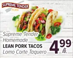 Cermak Fresh Market Supreme Tender Homemade LEAN PORK TACOS offer