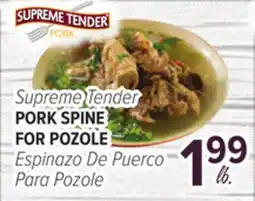Cermak Fresh Market SUPREME TENDER PORK SPINE FOR POZOLE offer