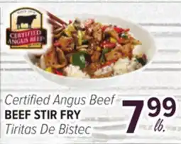 Cermak Fresh Market Certified Angus Beef BEEF STIR FRY offer