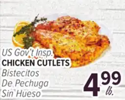 Cermak Fresh Market US Gov't Insp. CHICKEN CUTLETS offer