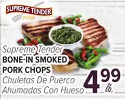 Cermak Fresh Market Supreme Tender BONE-IN SMOKED PORK CHOPS offer