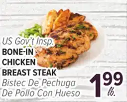 Cermak Fresh Market US Gov't Insp. BONE-IN CHICKEN BREAST STEAK offer
