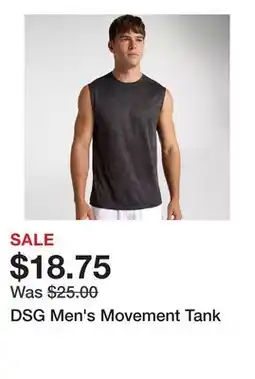 Dick's Sporting Goods DSG Men's Movement Tank offer