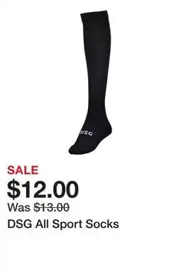 Dick's Sporting Goods DSG All Sport Socks offer