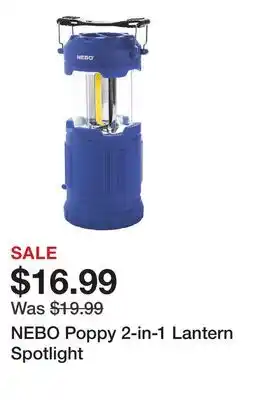 Dick's Sporting Goods NEBO Poppy 2-in-1 Lantern Spotlight offer