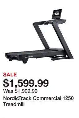 Dick's Sporting Goods NordicTrack Commercial 1250 Treadmill offer