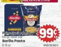 Tony’s Fresh Market Barilla Primeluci Pasta offer