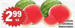 Tony’s Fresh Market Whole Seedless Watermelon offer
