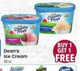 Tony’s Fresh Market Dean's Ice Cream offer