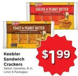 Kroger Keebler Sandwich Crackers offer