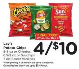 Kroger Lay's Potato Chips offer