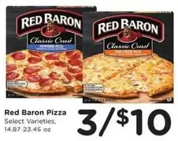 Kroger Red Baron Pizza offer