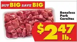 Joe V's Smart Shop Boneless Pork Carnitas offer