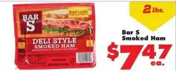 Joe V's Smart Shop Bar S Smoked Ham offer