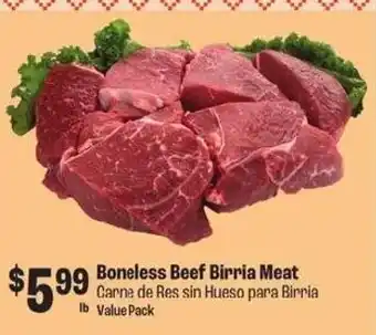 Food City Boneless Beef Birria Meat offer