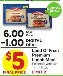 Market Street Land O' Frost Premium Lunch Meat offer