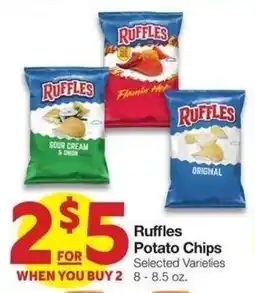 Market Street Ruffles Potato Chips offer