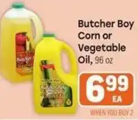 Tony’s Fresh Market Butcher Boy Corn or Vegetable Oil offer