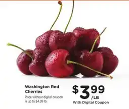 Kroger Washington Red Cherries offer