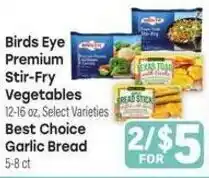 Tony’s Fresh Market Birds Eye Premium Stir-Fry Vegetables offer