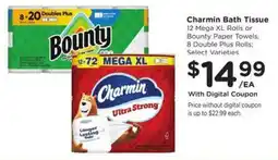 Kroger Charmin bath tissue offer
