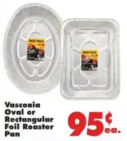 Joe V's Smart Shop Vasconia oval or rectangular foil roaster pan offer