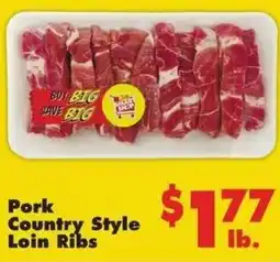 Joe V's Smart Shop Pork Country Style Loin Ribs offer