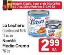 Tony’s Fresh Market Nescafe Classic, Decaf or de Olla Coffee offer