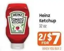 Tony’s Fresh Market Heinz ketchup offer