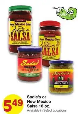 Market Street Sadie's or New Mexico Salsa offer