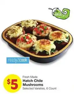 Market Street Hatch Chile Mushrooms offer