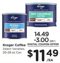 Kroger Kroger Coffee offer