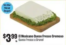 Food City El Mexicano Queso Fresco Cremoso offer