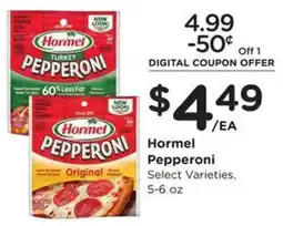 Kroger Hormel Pepperoni offer
