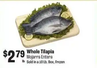 Food City Whole Tilapia offer