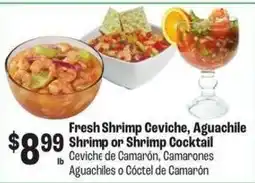 Food City Fresh Shrimp Ceviche, Aguachile offer