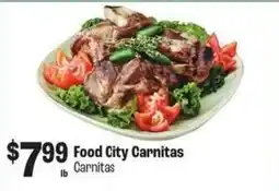 Food City Food City Carnitas offer