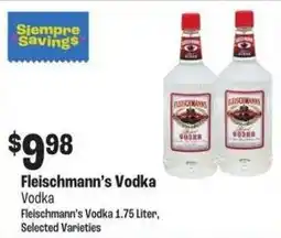 Food City Fleischmann's Vodka offer