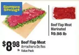 Food City Beef Flap Meat Arrachera De Res offer